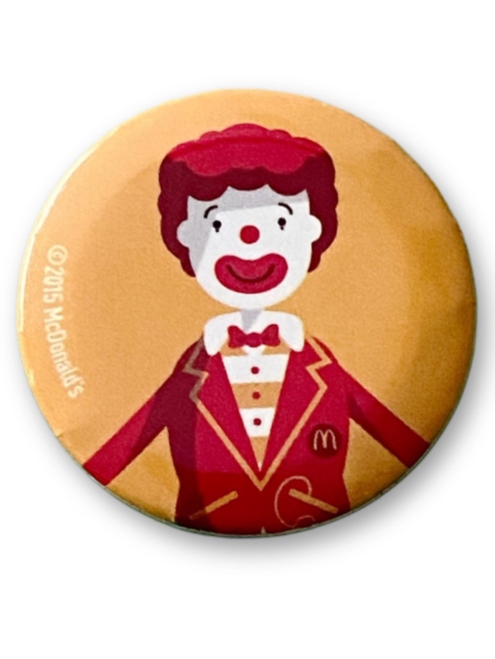 McDonald’s Pin Ronald McDonald Colorful Pop Art Icons 1.25” Pinback Button